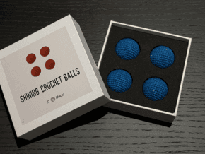 Shining Crochet Balls (Royal Blue) by JT Magic