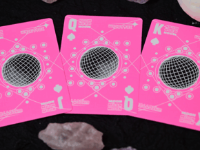 Moon (Pink) Playing Cards