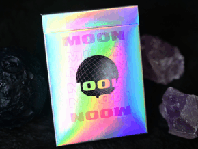 Moon (White Holo) Playing Cards – article de magie | Abracadabreizh