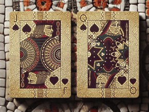 The Spirit of The Mosaic (Blue) Playing Cards