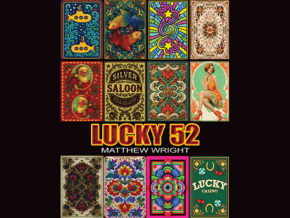 Cartes de jeu Lucky 52, jeu de magie et de manipulation.