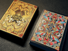 Sacred Legends Black Edition Playing Cards  by HypieLab