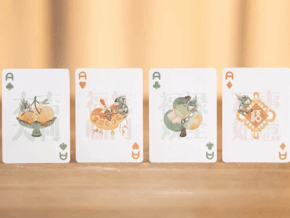 Bicycle Mascot (White Marsh) Playing Cards