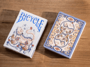 Bicycle Mascot (Tiger Sniffs the Rose) Playing Cards – article de magie | Abracadabreizh
