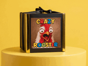 Accessoire de magie: Crazy Rooster, illusion comique pour spectacle.