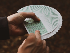 Orbit Forest Playing Cards