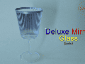 Verrerie miroir deluxe Jumbo pour magie, effet visuel impressionnant.