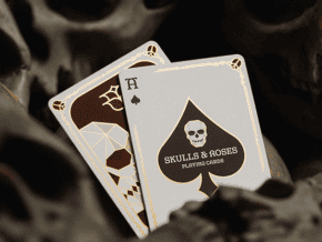 Skulls & Roses Playing Cards