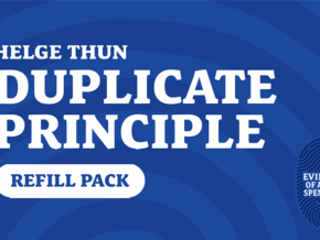 Evidence of a Well Spent Life - Duplicate Principle Cards by Helge Thun – article de magie | Abracadabreizh