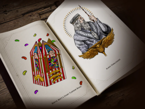 Harry Potter Self-Coloring Book by theory11