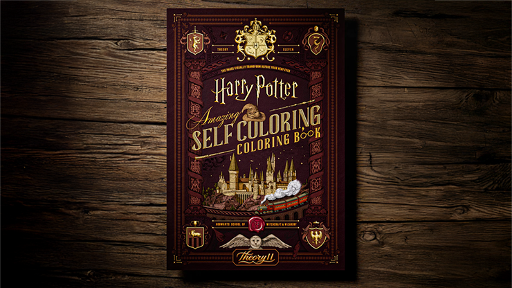 Harry Potter Self-Coloring Book by theory11 1 Harry Potter Self-Coloring Book by theory11