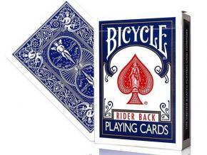 Marked Bicycle Rider Back Playing Cards – 2nd Edition (Blue) – article de magie | Abracadabreizh