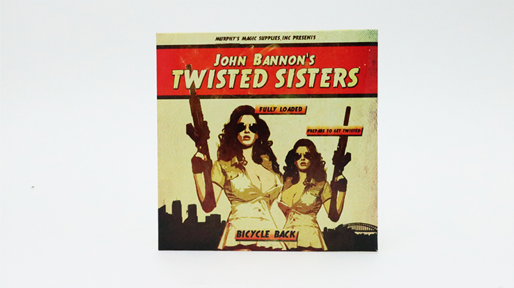 Twisted Sisters 2.0 (Gimmicks and Online Instructions) Bicycle Back by John Bannon - Trick 1 Twisted Sisters 2.0 (Gimmicks and Online Instructions) Bicycle Back by John Bannon - Trick
