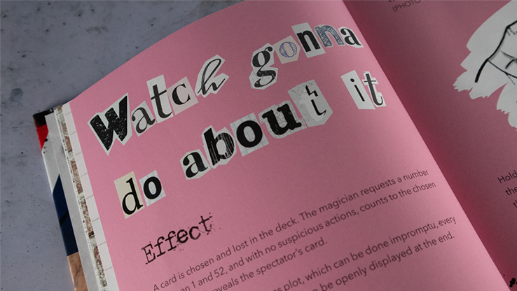 Never Mind the Bollocks by Etienne Pradier 4 Carte magique pour tour de magie "Watch Gonna Do About It".