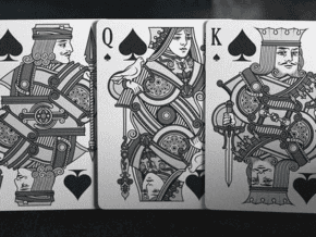 Slate Tally-Ho Playing Cards by Kings Wild Project