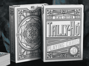Slate Tally-Ho Playing Cards by Kings Wild Project – article de magie | Abracadabreizh