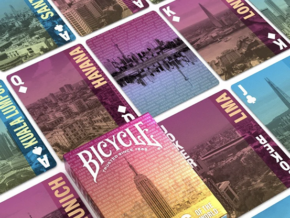 Bicycle Cities of the World Playing Cards by US Playing Card