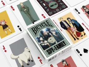 Bicycle Spy Family Playing Cards by US Playing Card