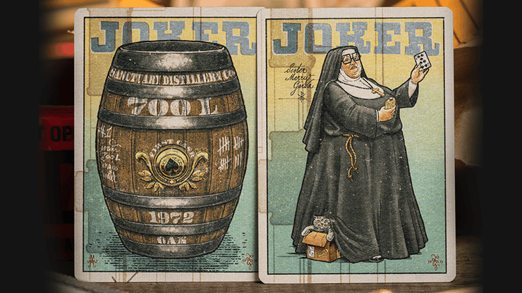 Odd Fellows (Sister Merry Gorda) Playing Cards by Stockholm 17 3 Odd Fellows (Sister Merry Gorda) Playing Cards by Stockholm 17 – Image 3