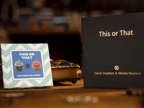 This or That by David Jonathan, Nikolas Mavresis, & TCC Magic – article de magie | Abracadabreizh