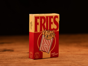 Fries (scented) Playing Cards by MPC 8 Fries (scented) Playing Cards by MPC – article de magie | Abracadabreizh