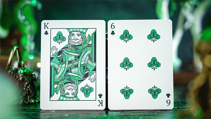 Emerald Green Morpho Playing Cards by TCC Fashion 4 Emerald Green Morpho Playing Cards by TCC Fashion – Image 4