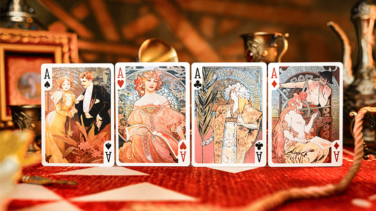 Mucha Standard Playing Cards by 52 MUSÃE 3 Mucha Standard Playing Cards by 52 MUSÃE – Image 3
