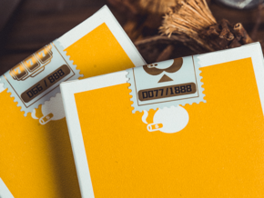 Gilded Milk Casino Deck (Gold) by Bacon Playing Card Company