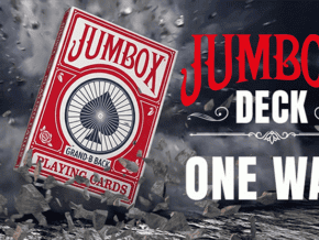 Jumbox One Way Deck (Red) by Magic Dream – article de magie | Abracadabreizh
