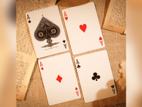 Mr. Black V2 (Red) Playing Cards