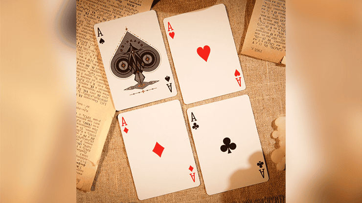 Mr. Black V2 (Red) Playing Cards 2 Mr. Black V2 (Red) Playing Cards – Image 2