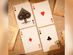 Mr. Black V2 (Gray) Playing Cards