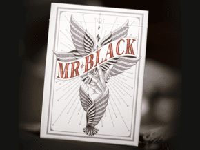 Mr. Black V2 (Gray) Playing Cards