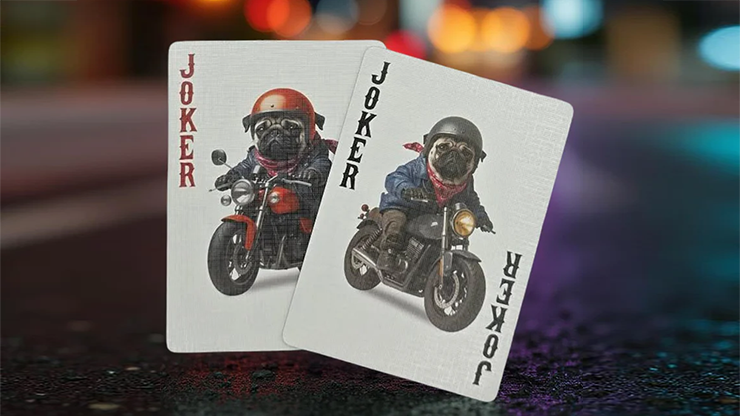 Biker Dogs Playing Cards by Collectable Playing Cards 4 Biker Dogs Playing Cards by Collectable Playing Cards – Image 4