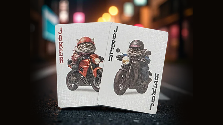 Biker Cats Playing Cards by Collectable Playing Cards 4 Biker Cats Playing Cards by Collectable Playing Cards – Image 4