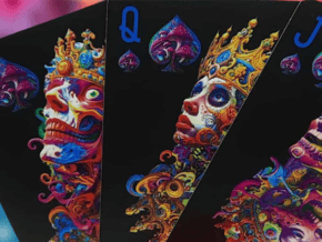 Bicycle Psychedelic Playing Cards by Collectable Playing Cards