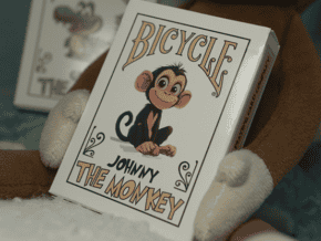 Bicycle Johnny the Monkey Playing Cards – article de magie | Abracadabreizh