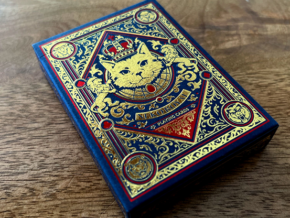 Neko Royal Blue Playing Cards – article de magie | Abracadabreizh