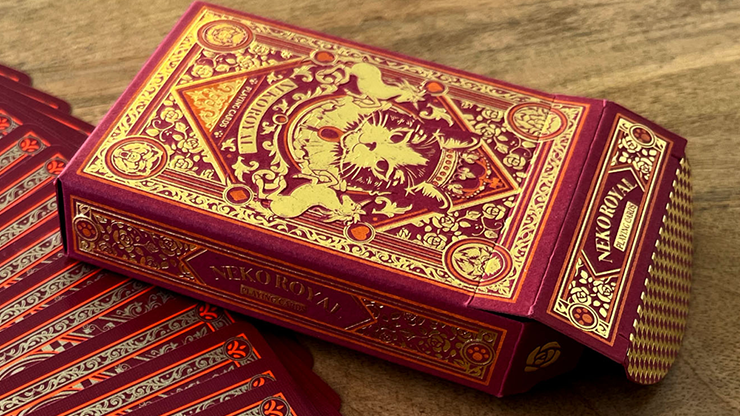 Neko Royal Red Playing Cards 2 Neko Royal Red Playing Cards – Image 2