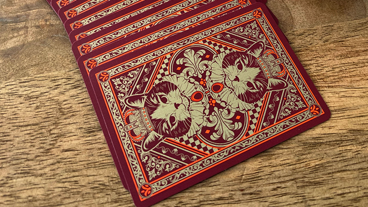 Neko Royal Red Playing Cards 5 Neko Royal Red Playing Cards – Image 5