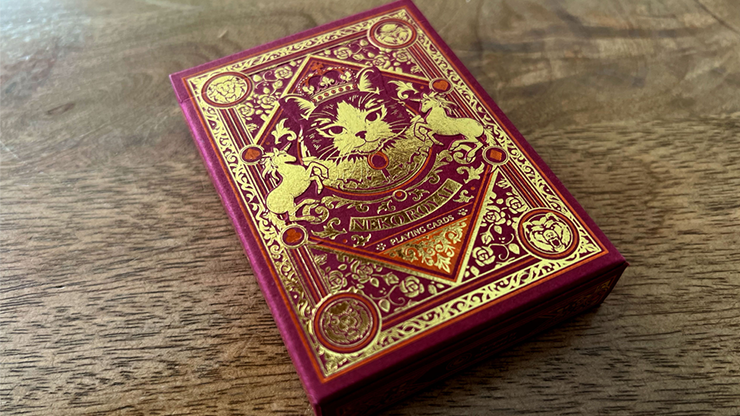 Neko Royal Red Playing Cards 1 Neko Royal Red Playing Cards