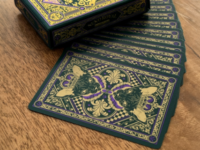 Neko Royal Green Playing Cards