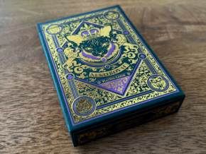 Neko Royal Green Playing Cards 20 Neko Royal Green Playing Cards – article de magie | Abracadabreizh