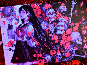 Crimson Maple Playing Cards by Evokad