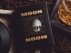 Moon (Black) Playing Cards – article de magie | Abracadabreizh