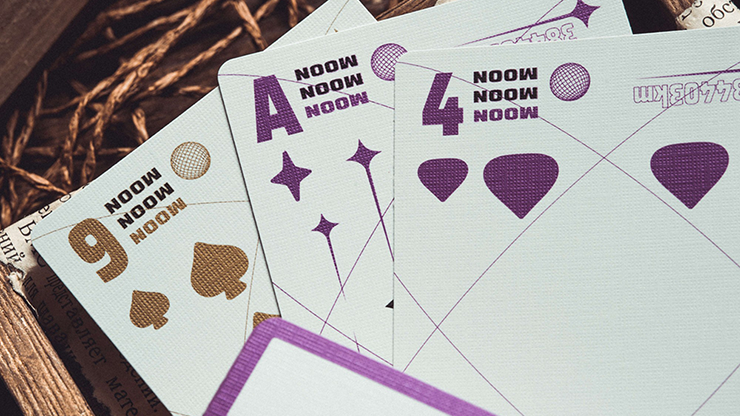 Moon (White) Playing Cards 5 Moon (White) Playing Cards – Image 5