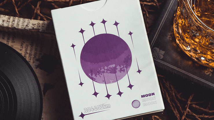 Moon (White) Playing Cards 6 Moon (White) Playing Cards – Image 6