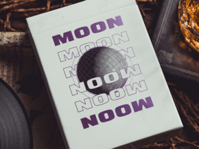 Moon (White) Playing Cards – article de magie | Abracadabreizh