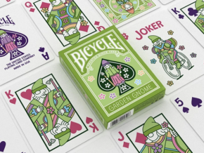 Bicycle Garden Gnome by US Playing Card Co