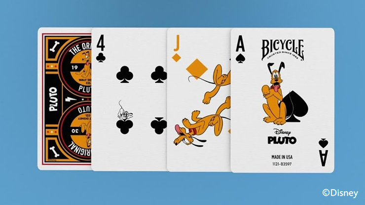 Bicycle Disney Pluto by US Playing Card Co 3 Bicycle Disney Pluto by US Playing Card Co – Image 3